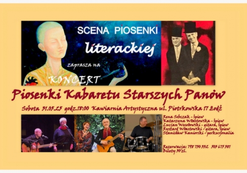 Koncert w Kawiarni Artystycznej w Łodzi