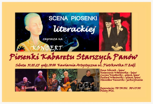 Koncert w Kawiarni Artystycznej w Łodzi