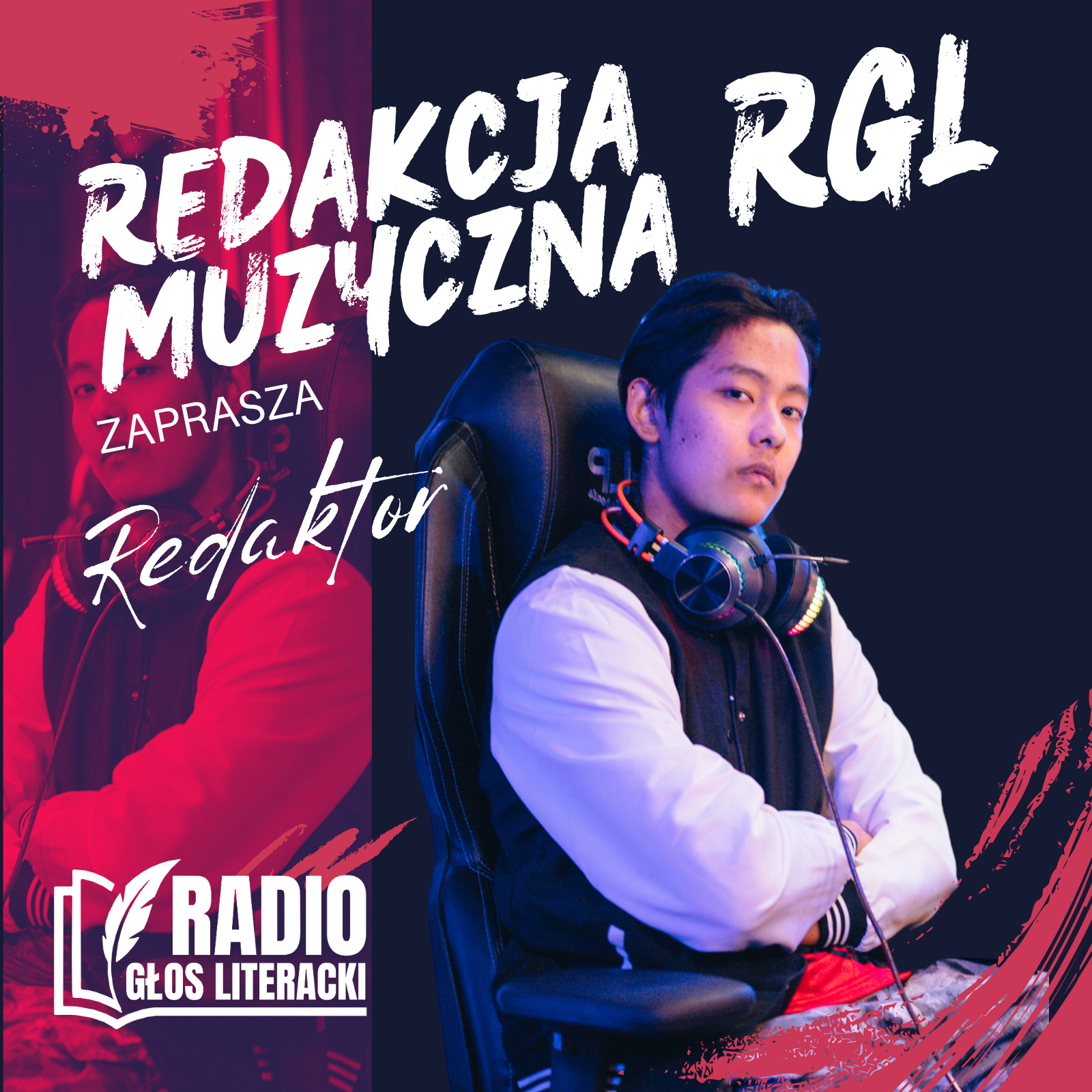 Radio Głos Literacki — baner graficzny